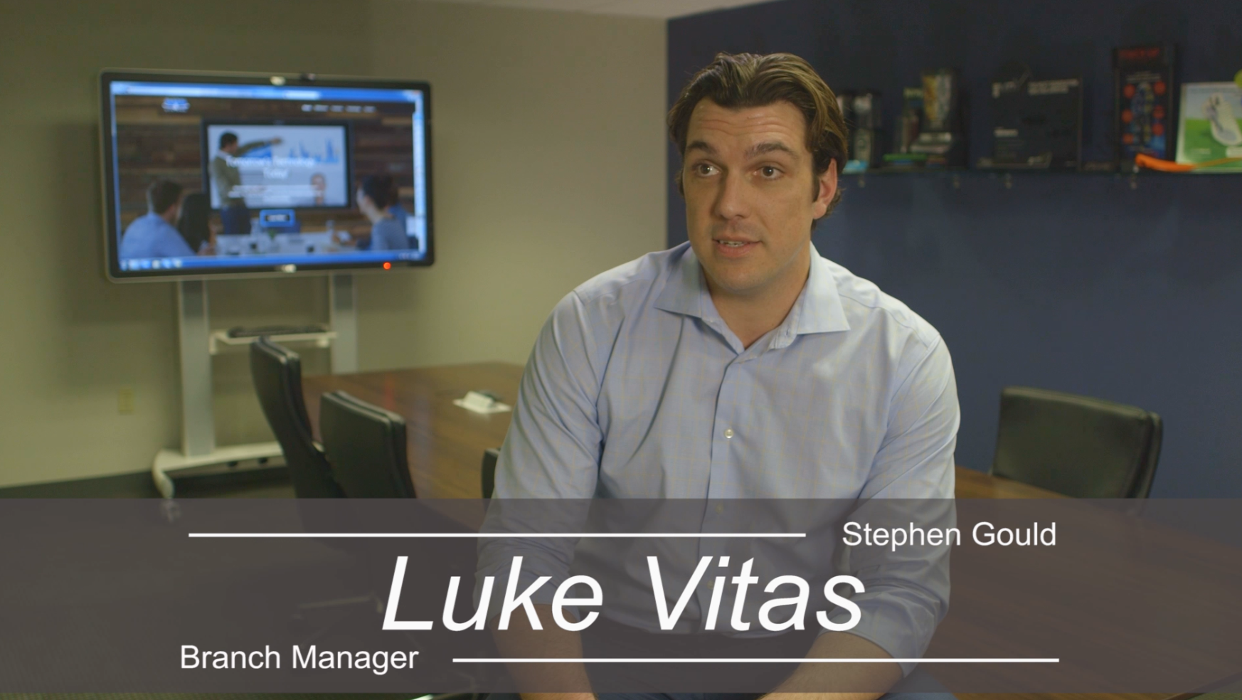 Customer Testimony Luke Vitas, Branch Manager at Stephen Gould