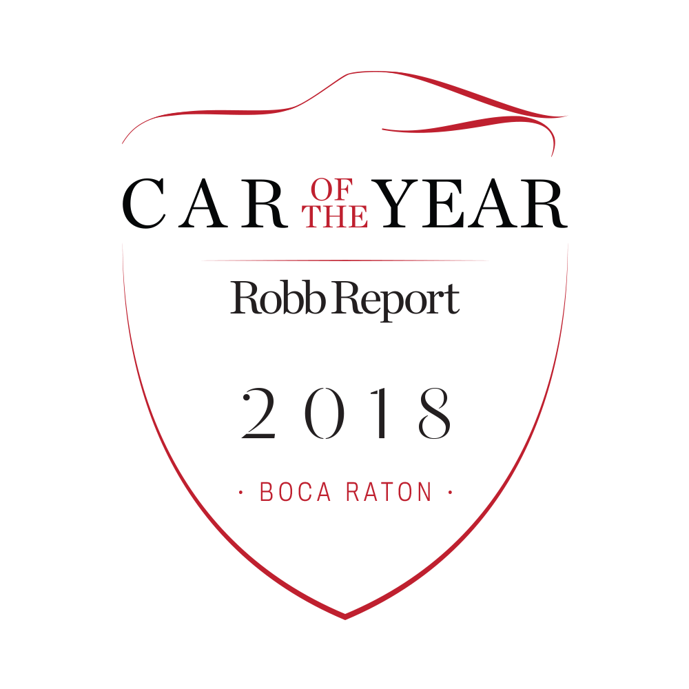 Robb Report’s Car of the Year    – Boca Raton Experience