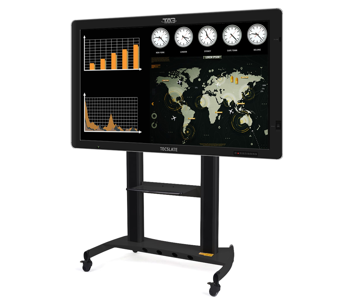 TAG Global Systems produces the TAG TECSLATE, a collaborative and interactive touchscreen computer